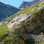 Muri di sostegno della mulattiera